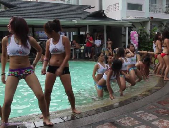 angeles city pool party pictures